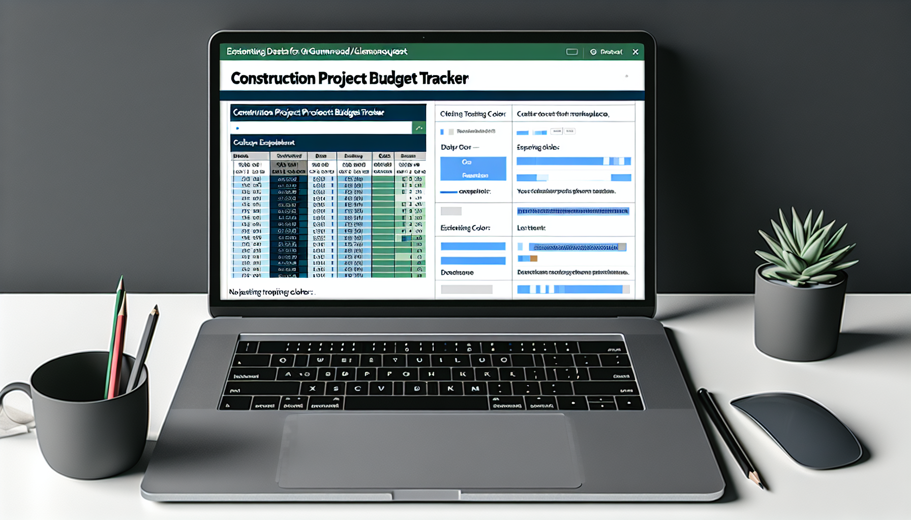 Construction Project Budget Tracker